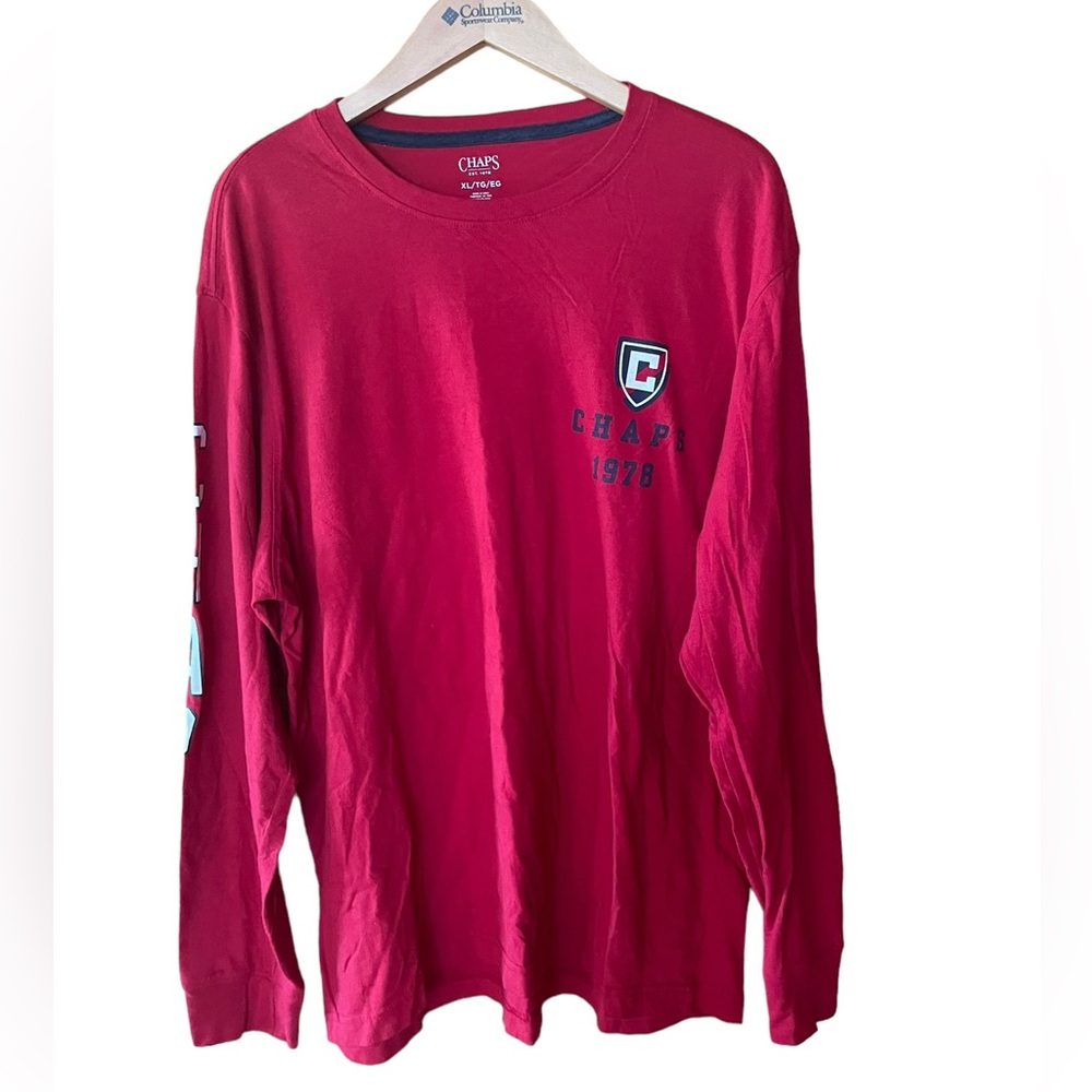 Chaps Long‎ Sleeve T-Shirt